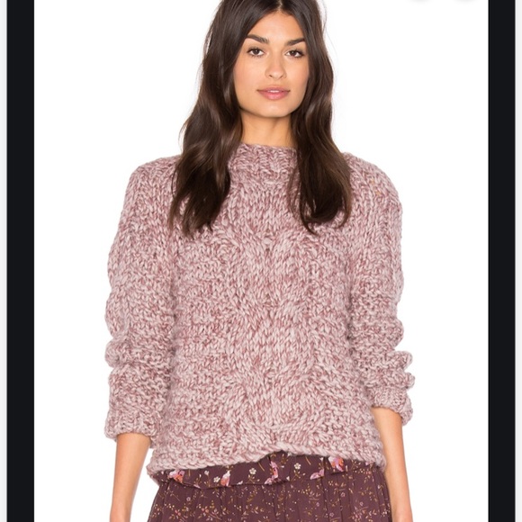 Ulla Johnson Sweaters - Ulla Johnson Francisca Cable Pullover Sweater S
